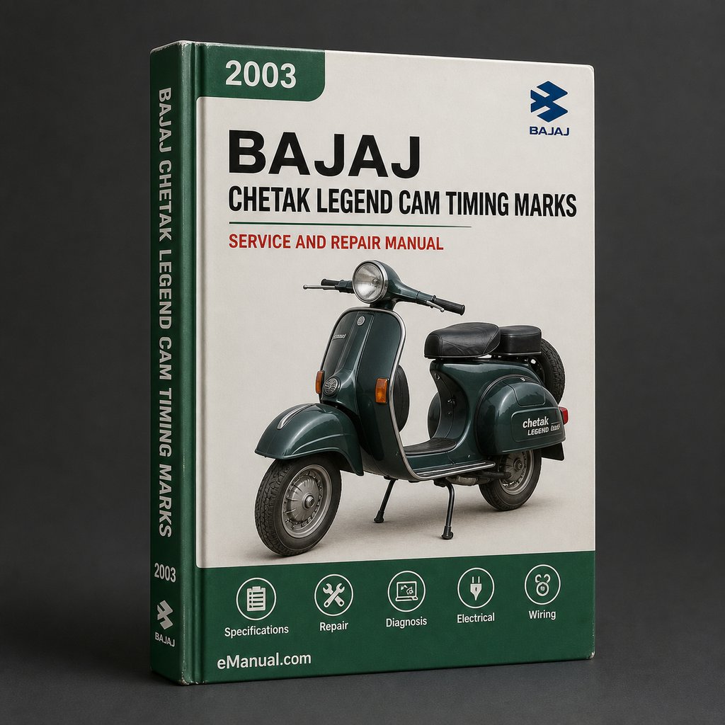 BAJAJ CHETAK & LEGEND 2003 CAM TIMING MARKS ALIGNMENT