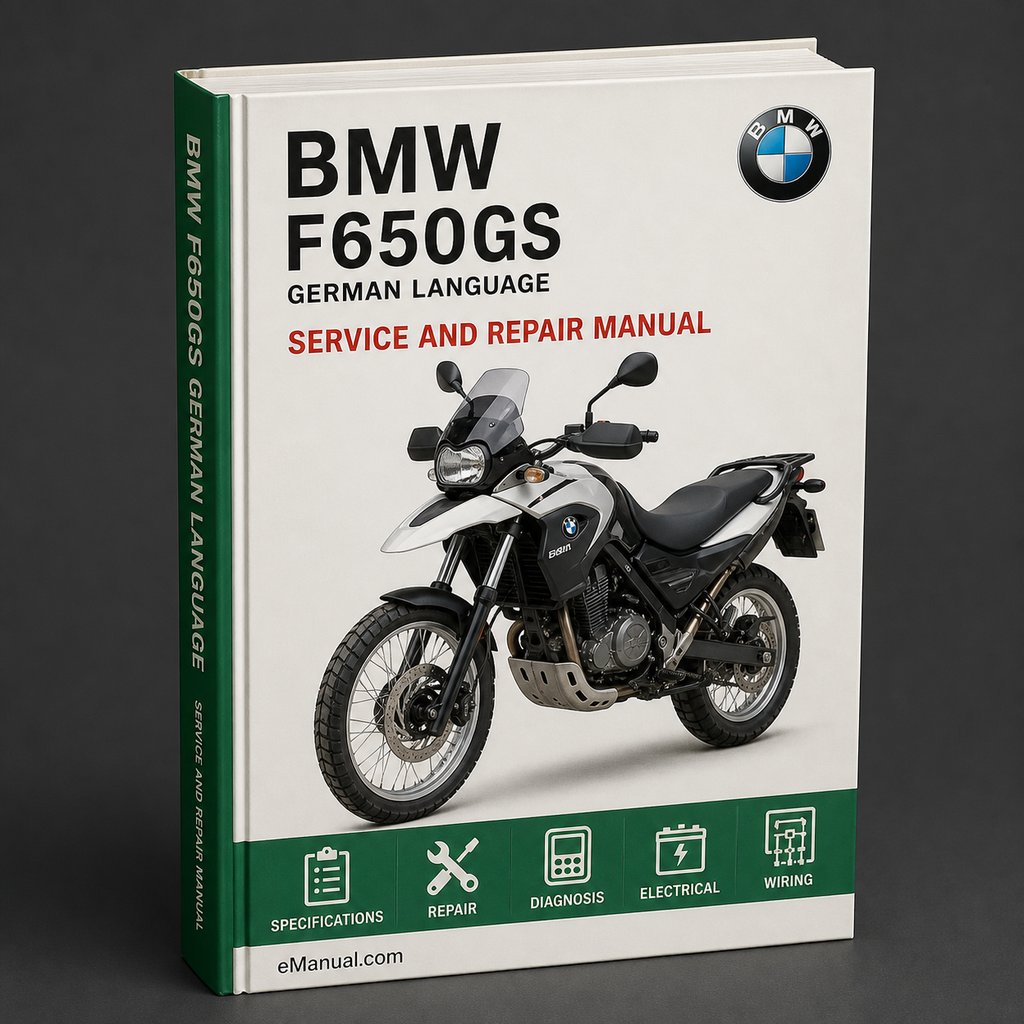 BMW F650GS Repair Manual  (German Language)