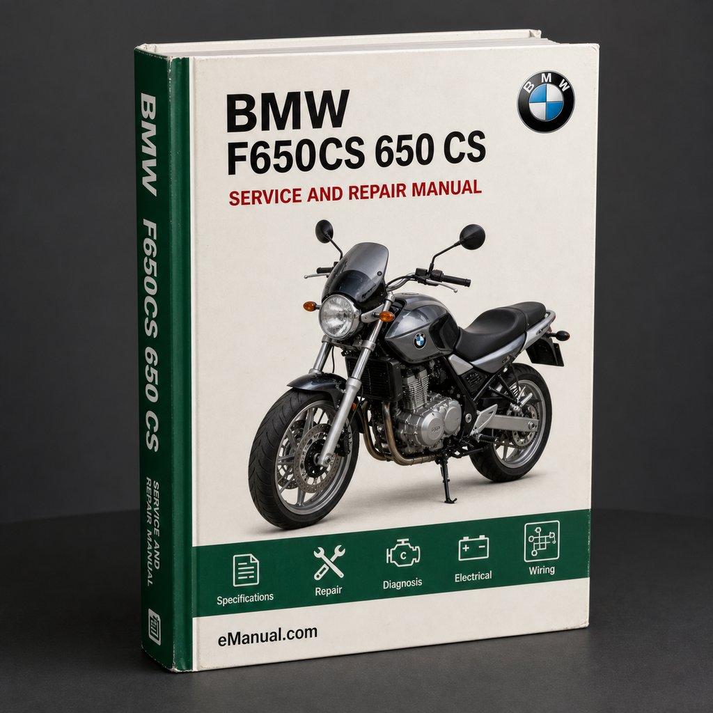 BMW F650CS Service Repair Manual F 650 CS