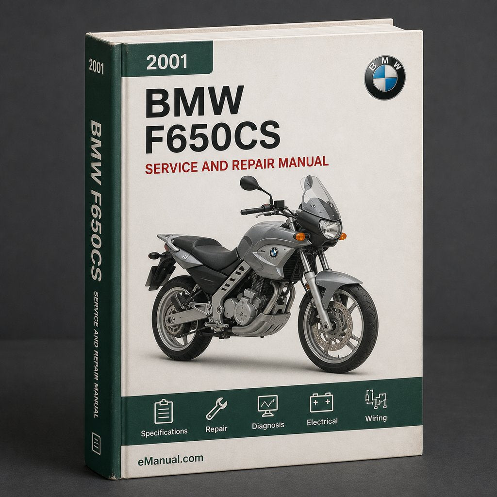 BMW F650CS 2001 Workshop Manual