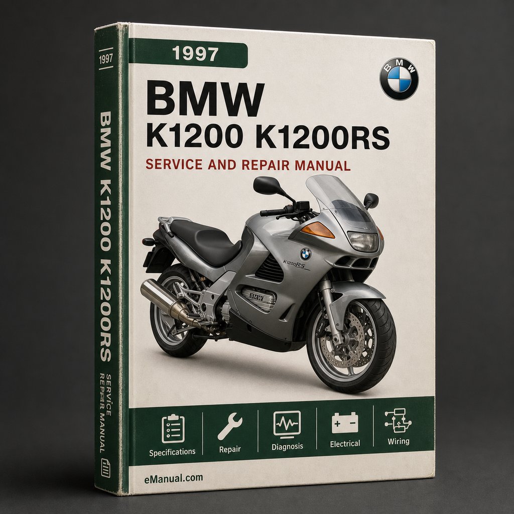 BMW K1200 K1200RS 1997-2004 Workshop Service Repair Manual