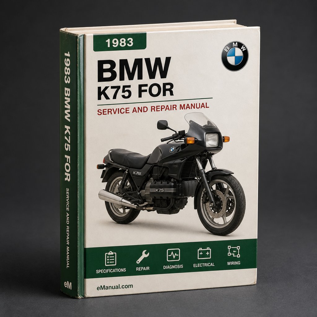 BMW K75 1983-1992 Workshop Service Manual for Repair