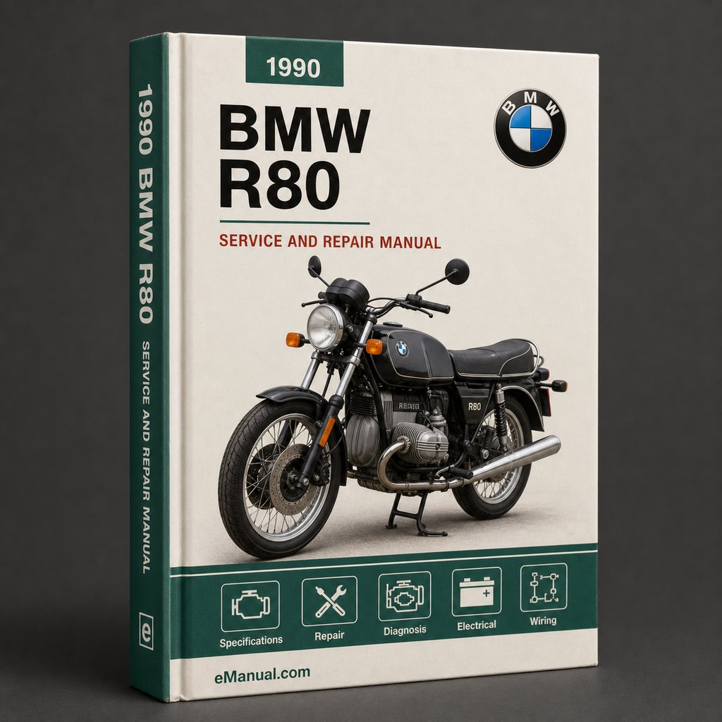 BMW R80 1990 Repair Service Manual