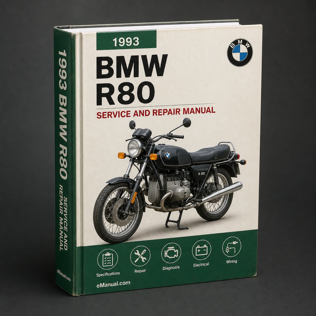 BMW R80 1993 Repair Service Manual