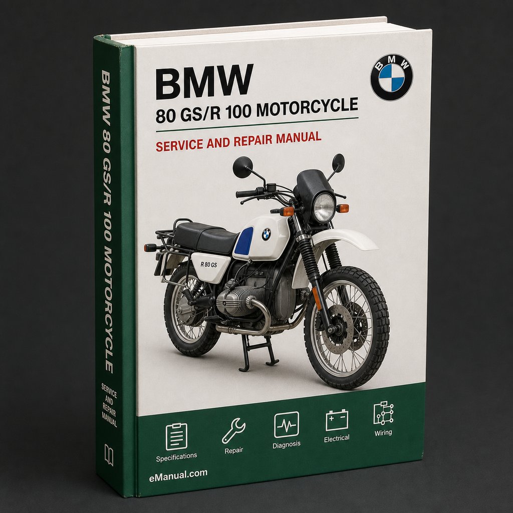 Service Repair Manual BMW R 80 GS/R 100 R Motorcycle