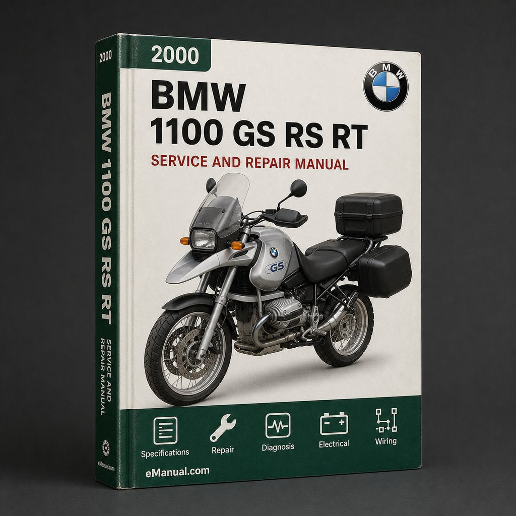 BMW R 1100 GS R RS RT 2000 2001 2002 Factory Service Repair Manual