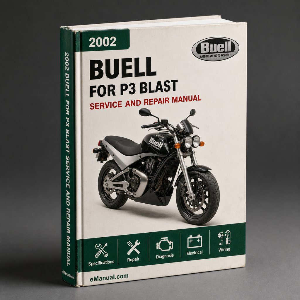 Service Workshop Manual For Buell P3 Blast 2002