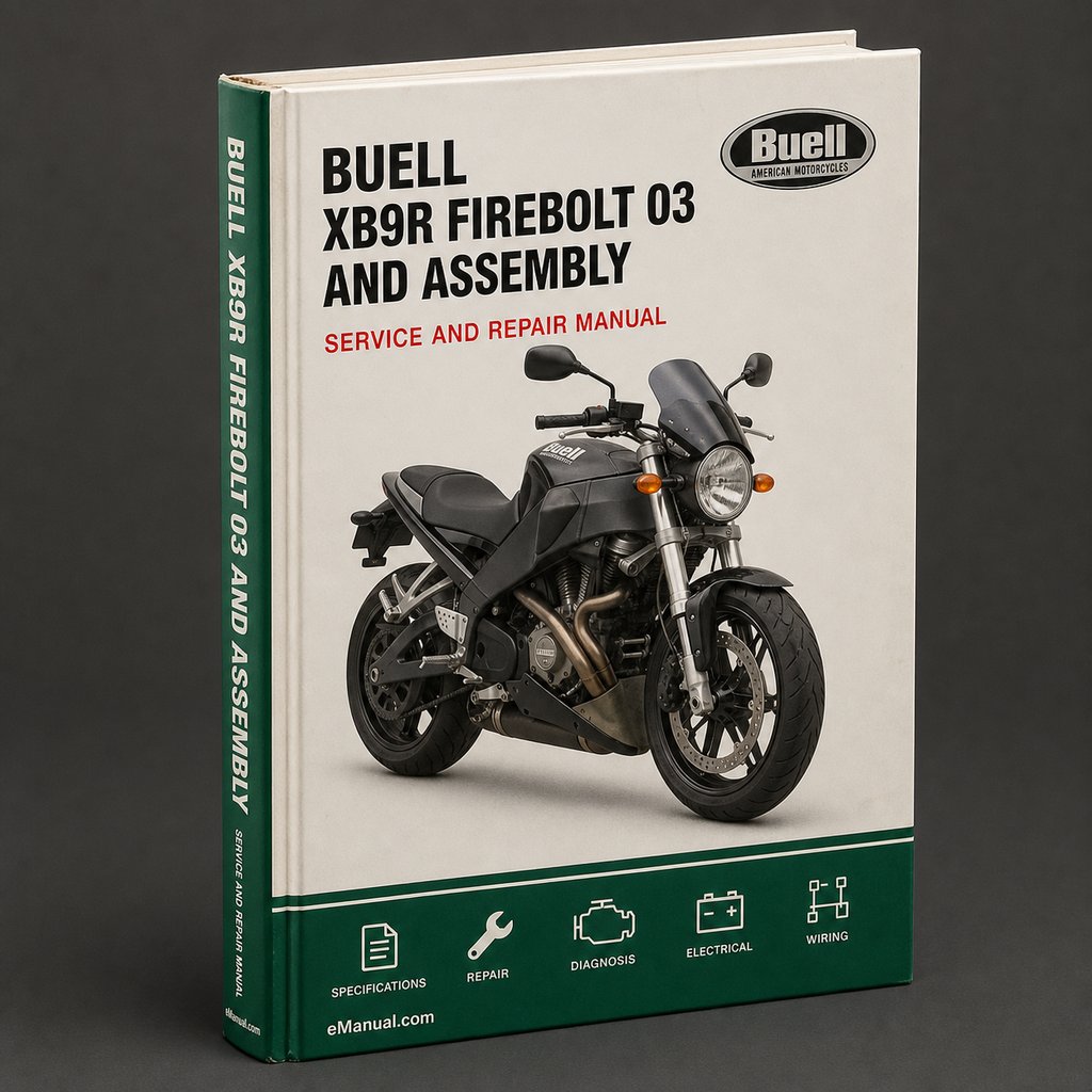 Buell Xb9r Firebolt 03 Parts And Assembly Manual