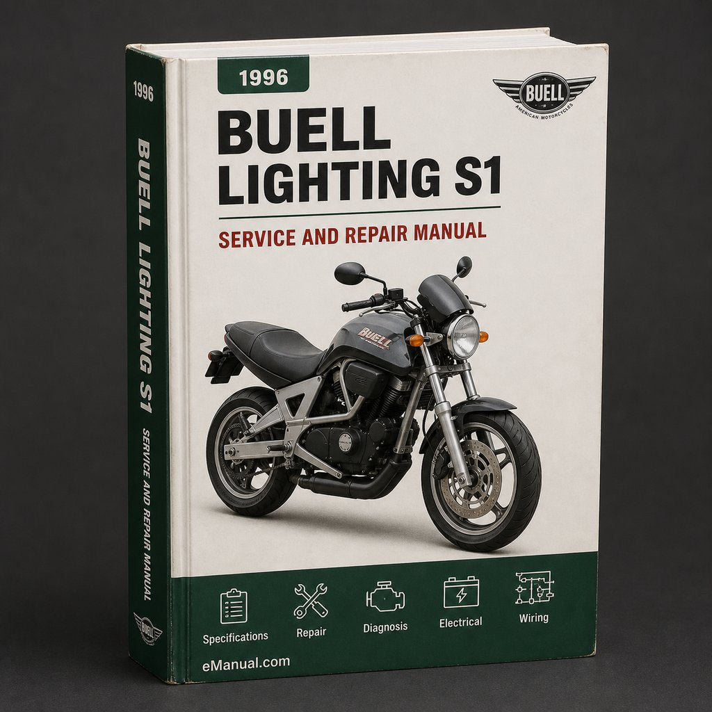 Buell Lighting S1 Service Repair Manual 1996 1997