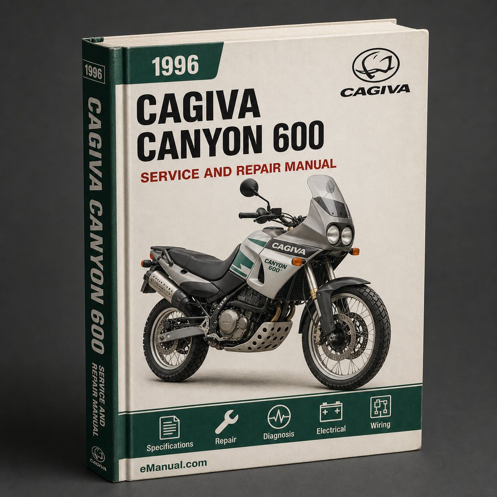 Cagiva Canyon 600 1996 Factory Service Repair Manual