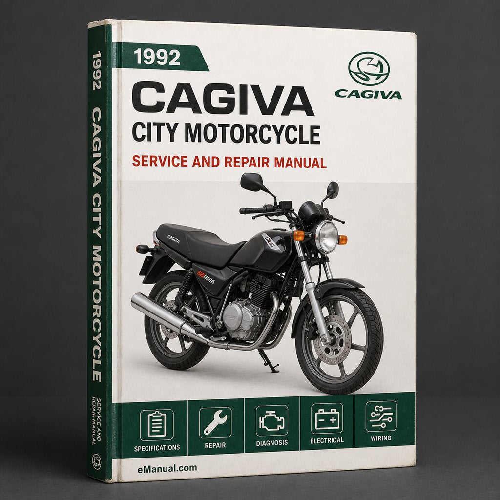 1992 CAGIVA CITY Motorcycle Service Repair Manual