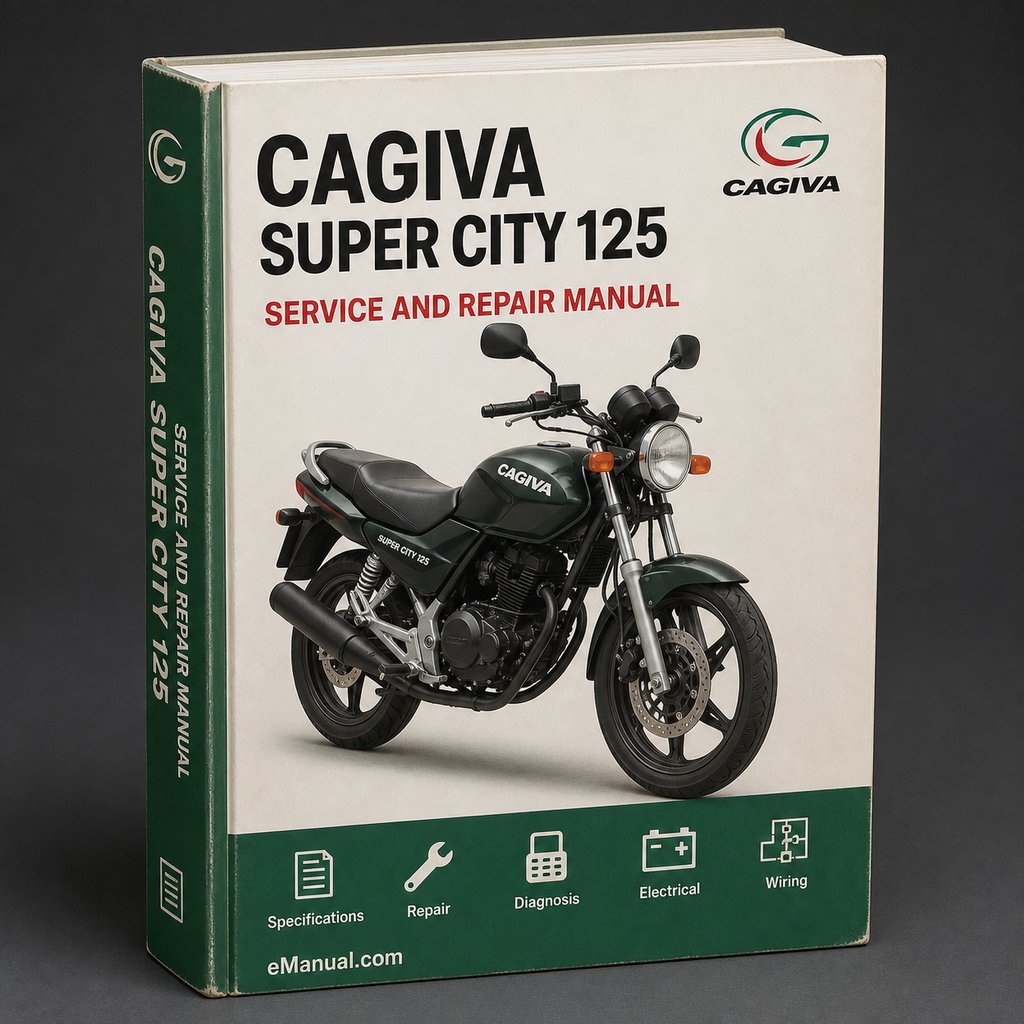 Cagiva Super City 125 Service Repair Workshop Manual