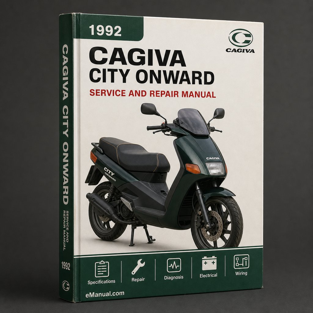 CAGIVA CITY Service Repair Manual 1992 Onward