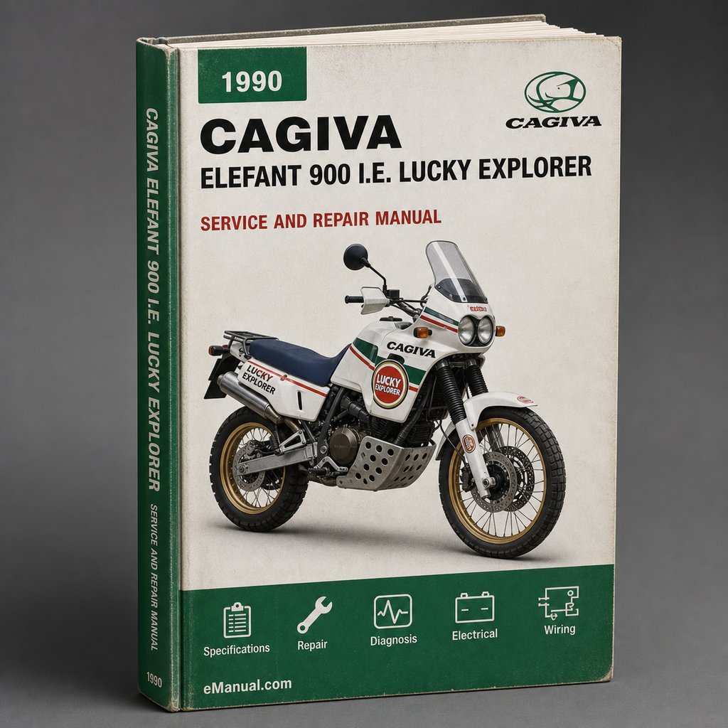 Cagiva Elefant 900 i.e. Lucky Explorer 1990-1992 Manual