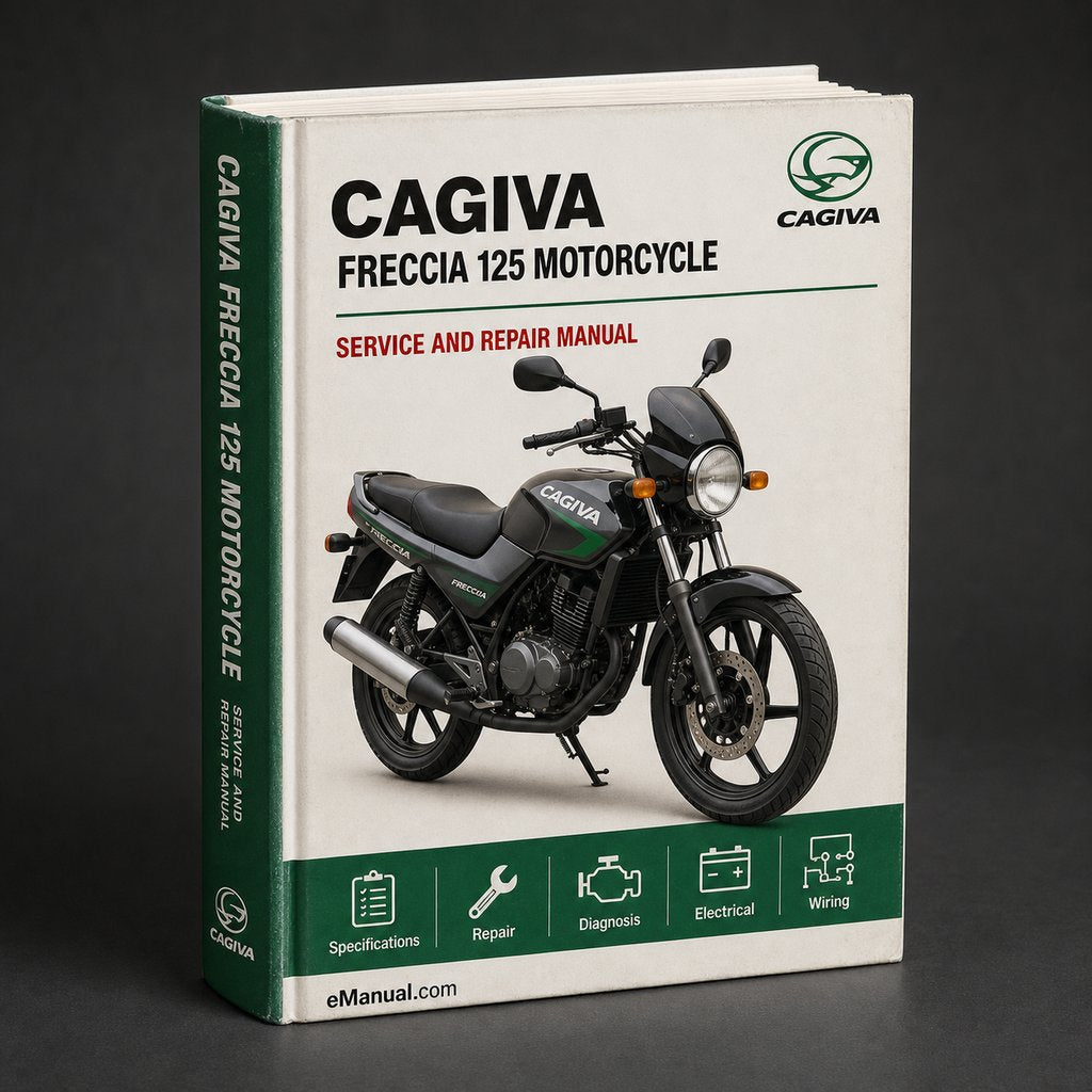 CAGIVA Freccia 125 Motorcycle Workshop Manual/Repair Manual/Service Manual download