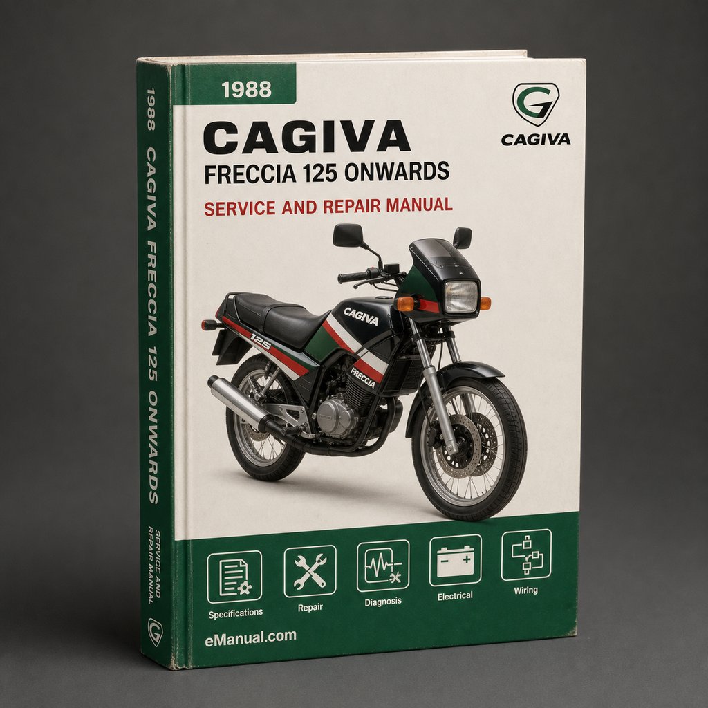 Cagiva Freccia 125 Service Repair Manual 1988 Onwards