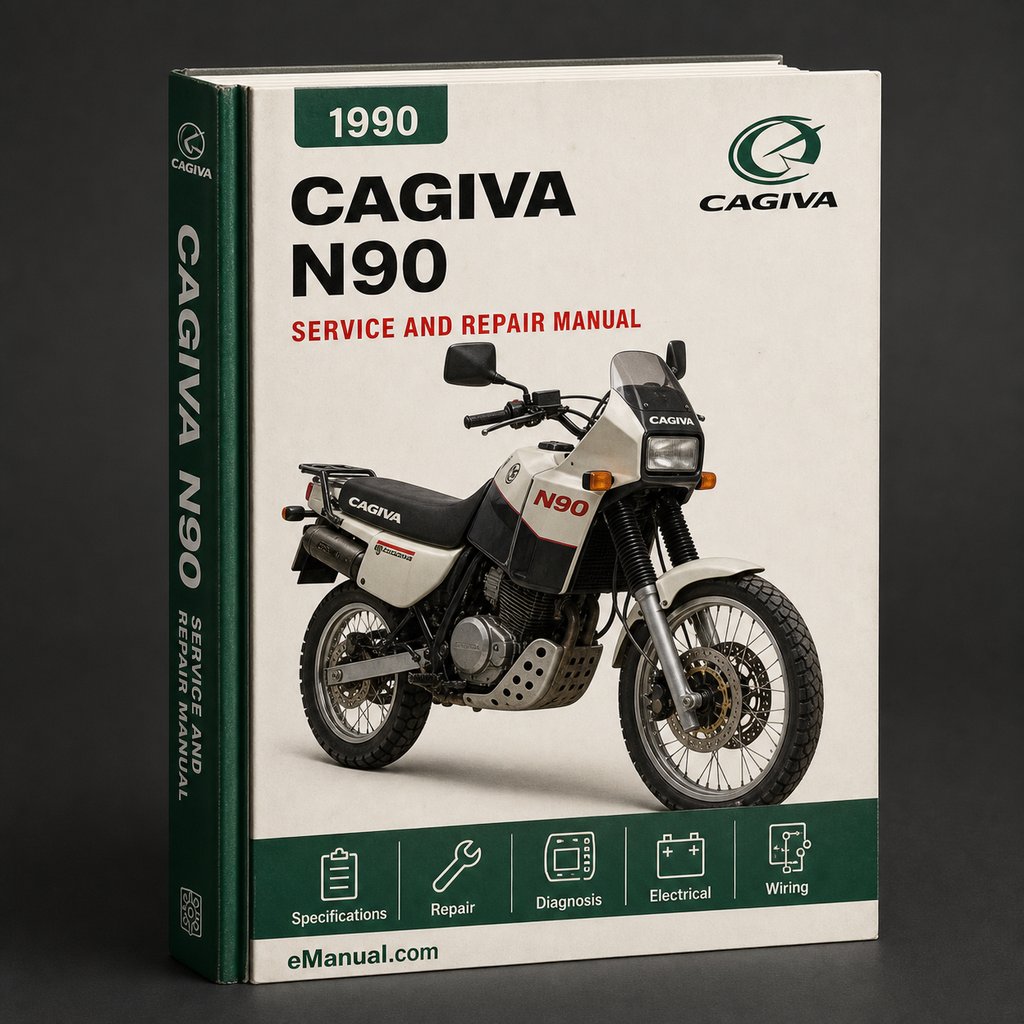 Cagiva N90 1990 Factory Service Repair Manual