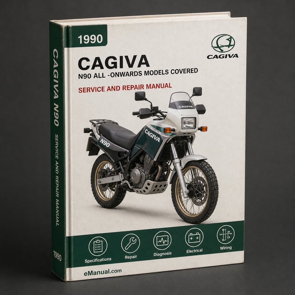 CAGIVA N90 Workshop Repair Manual  All 1990-ONWARDS ModelS COVERED