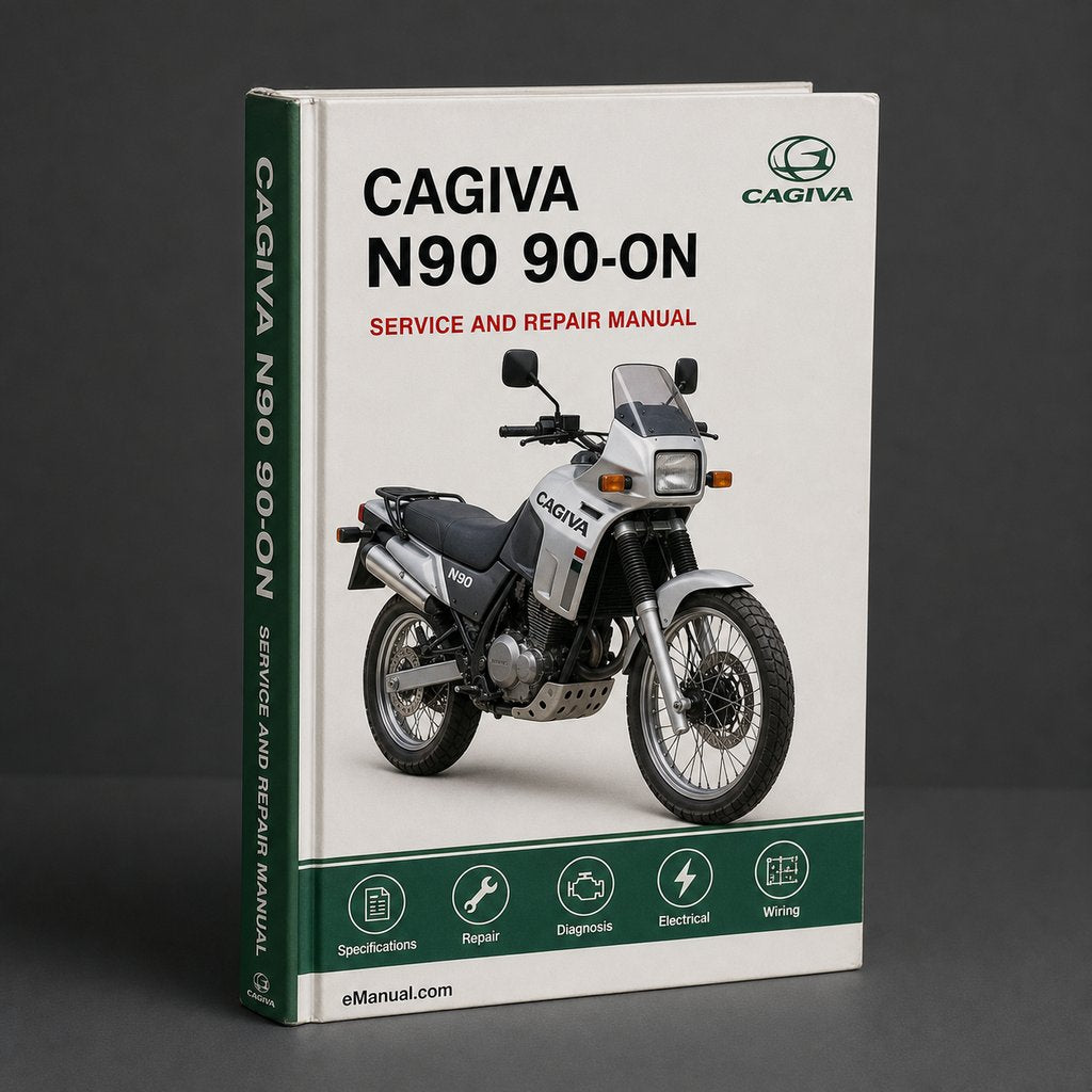 CAGIVA N90 Service Repair Manual 90-ON