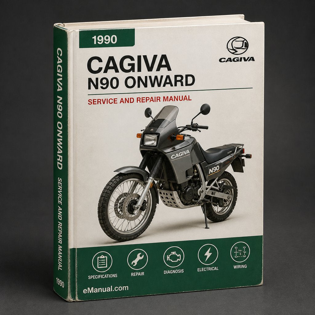 CAGIVA N90 Service Repair Manual  1990 ONWARD