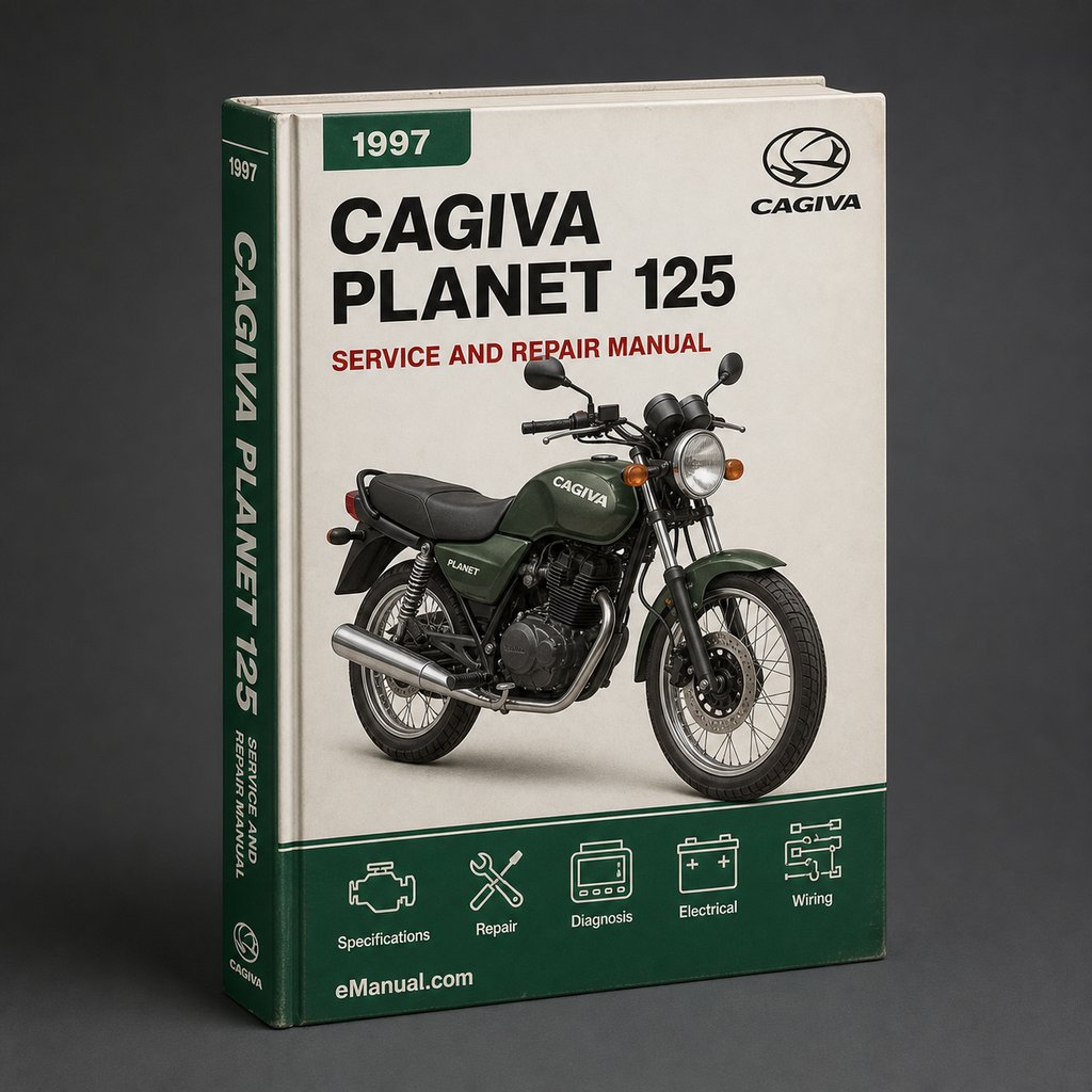 Cagiva Planet 125 Workshop Manual 1997-1999