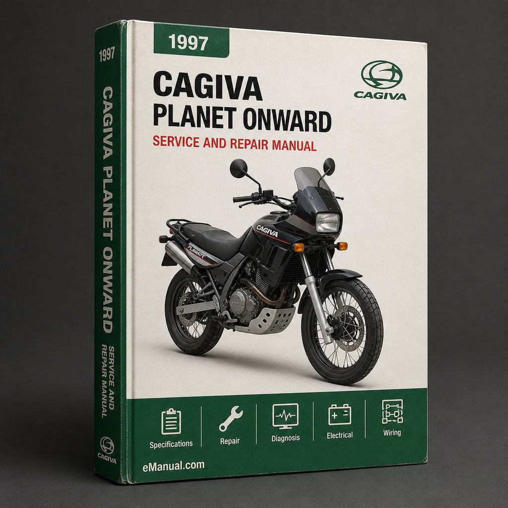 CAGIVA PlanET Service Repair Workshop Manual 1997 Onward