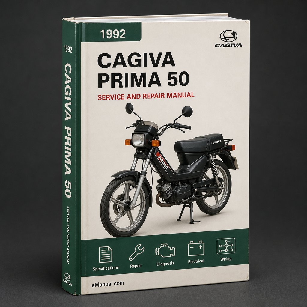 Cagiva Prima 50 1992 Factory Service Repair Manual