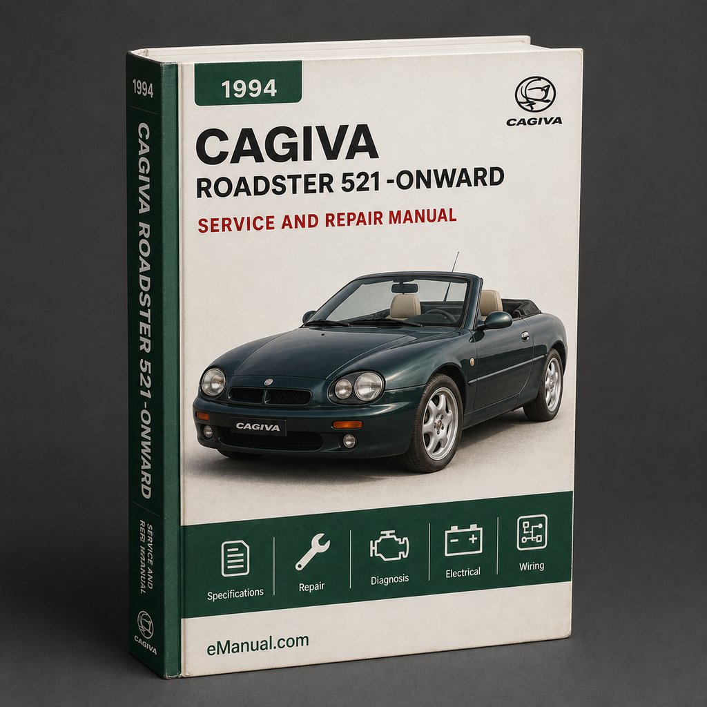 Cagiva Roadster 521 1994-Onward Service Repair Workshop Manual  Pdf