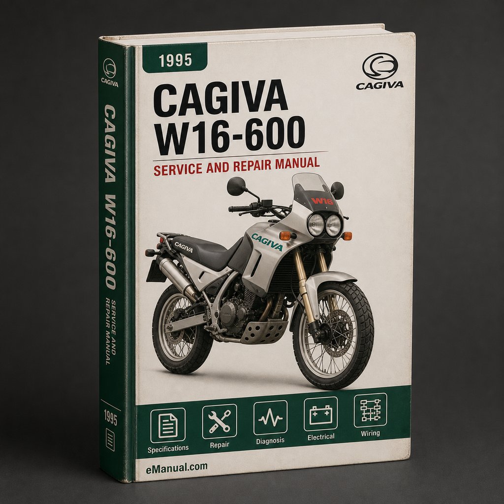 Cagiva W16-600 1995 Factory Service Repair Manual