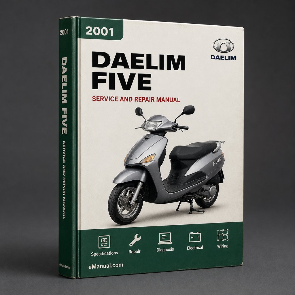 Daelim S Five Service Repair Manual 2001