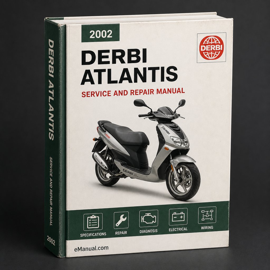 Derbi Atlantis Parts Catalog 2002