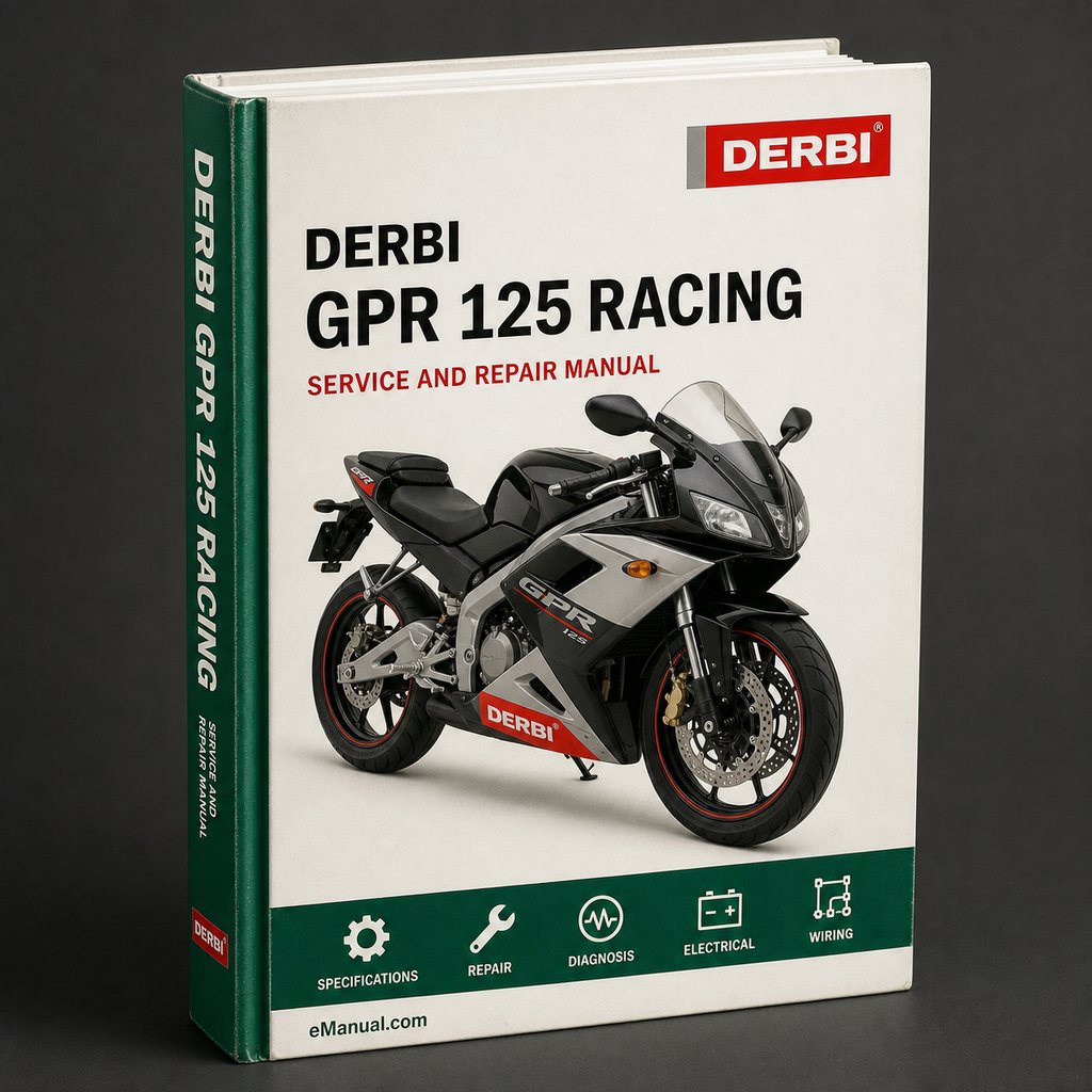 Derbi GPR 125 Racing Service Repair Manual