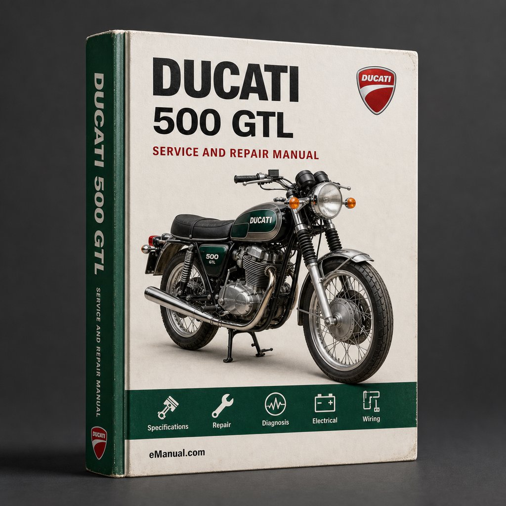 DUCATI 500 GTL Service Repair Manual