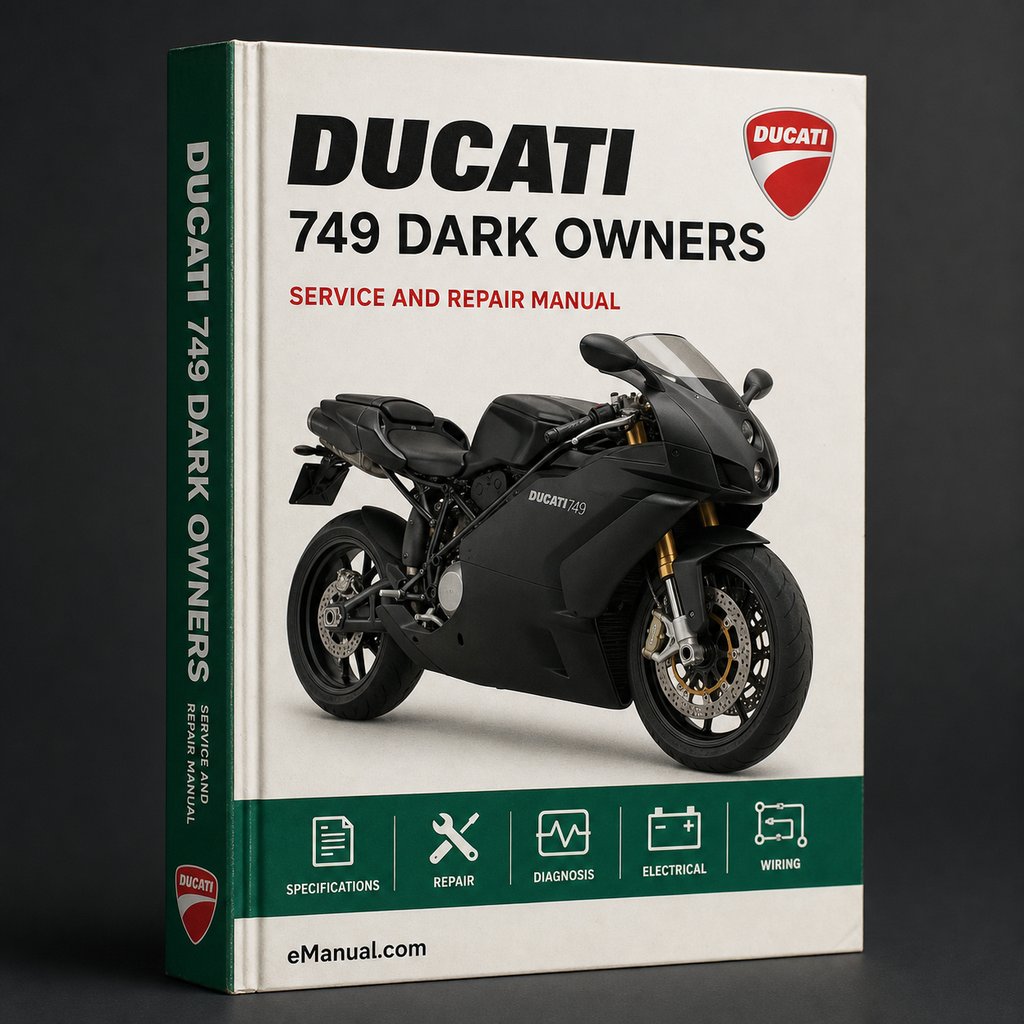 Ducati 749 Dark Owners Manual