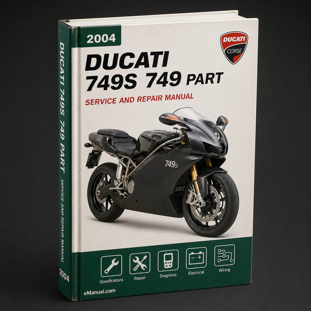 Ducati 749S 749 S Part List Catalog Manual 2004 2005 2006