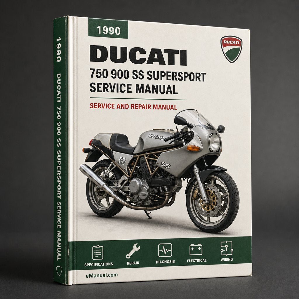 DUCATI 750 900 SS SuperSport 1990-1998 ServiceManual 750SS 900SS ( multi )