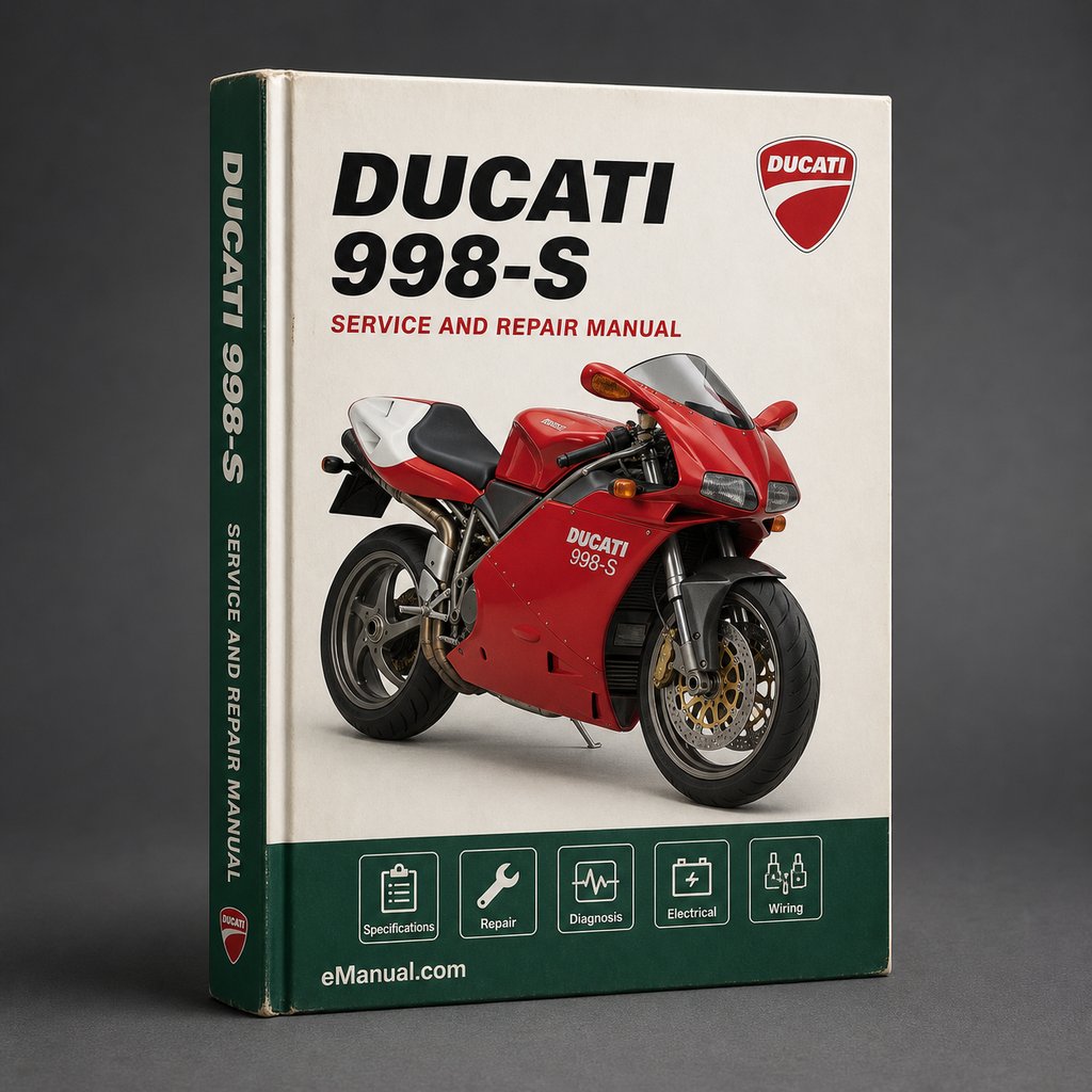 Ducati 998-S Original Service Workshop Manual