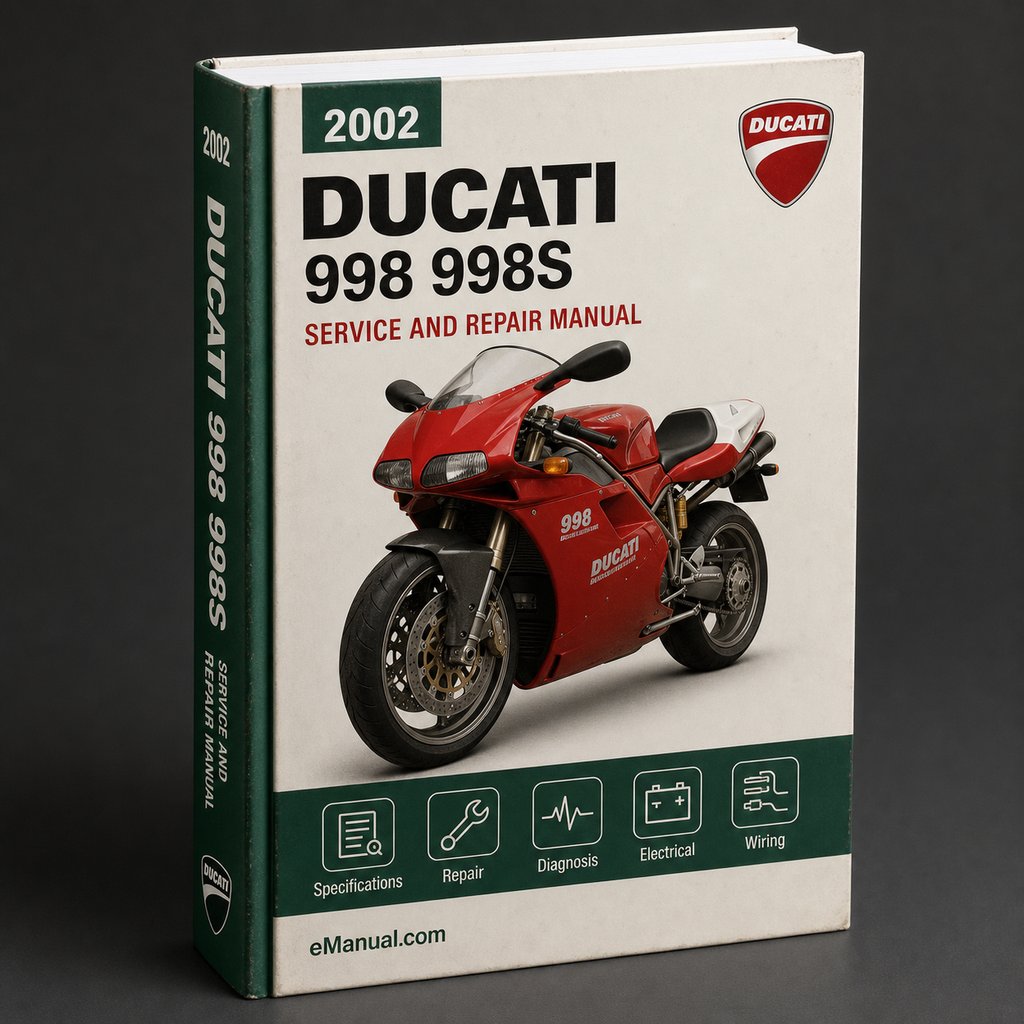 Ducati 998 998S 2002 2003 2004 Workshop Service Repair Manual