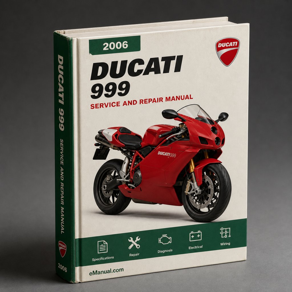2006 DUCATI 999 R Workshop Service Repair Manual