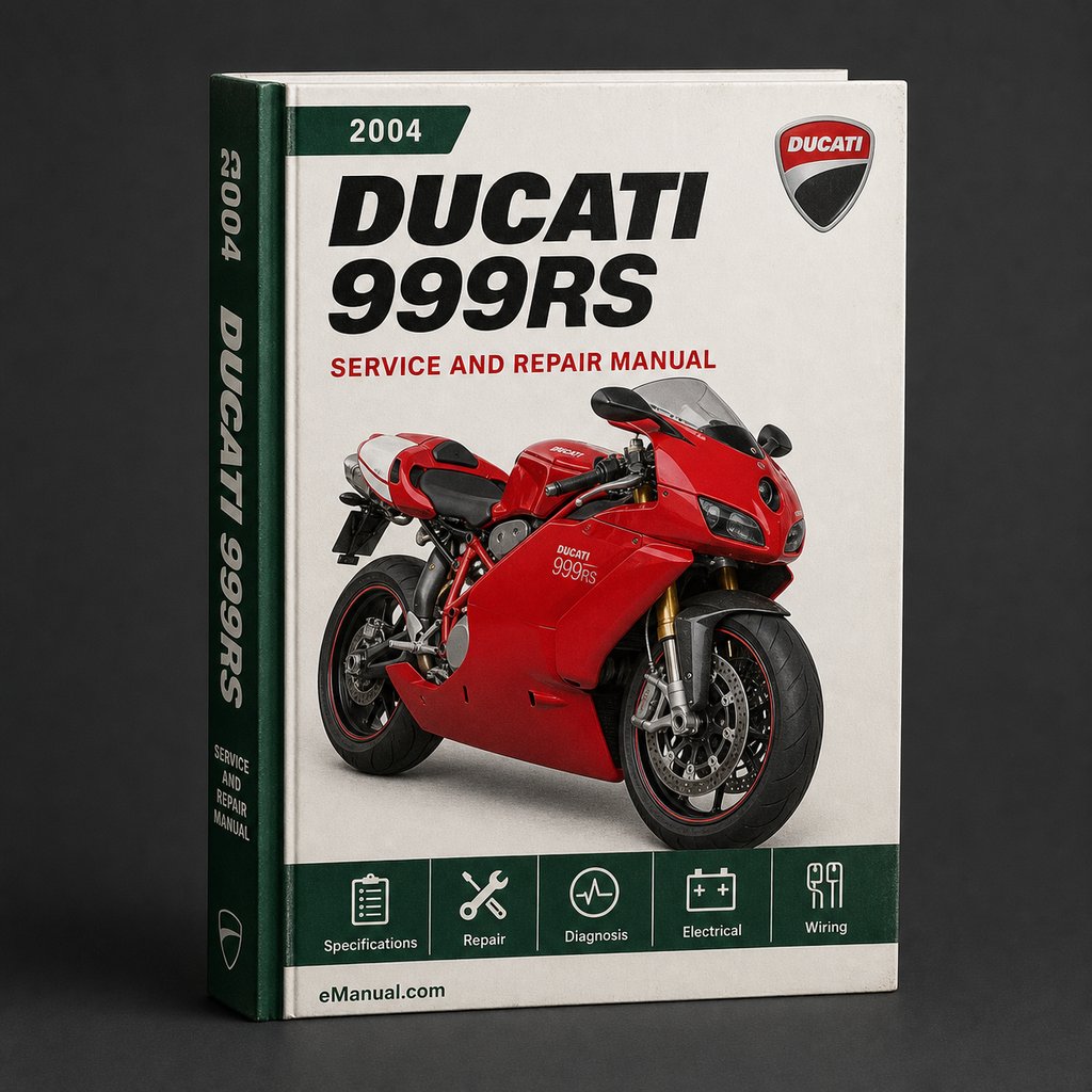 Ducati 999RS Service Repair Manual 2004