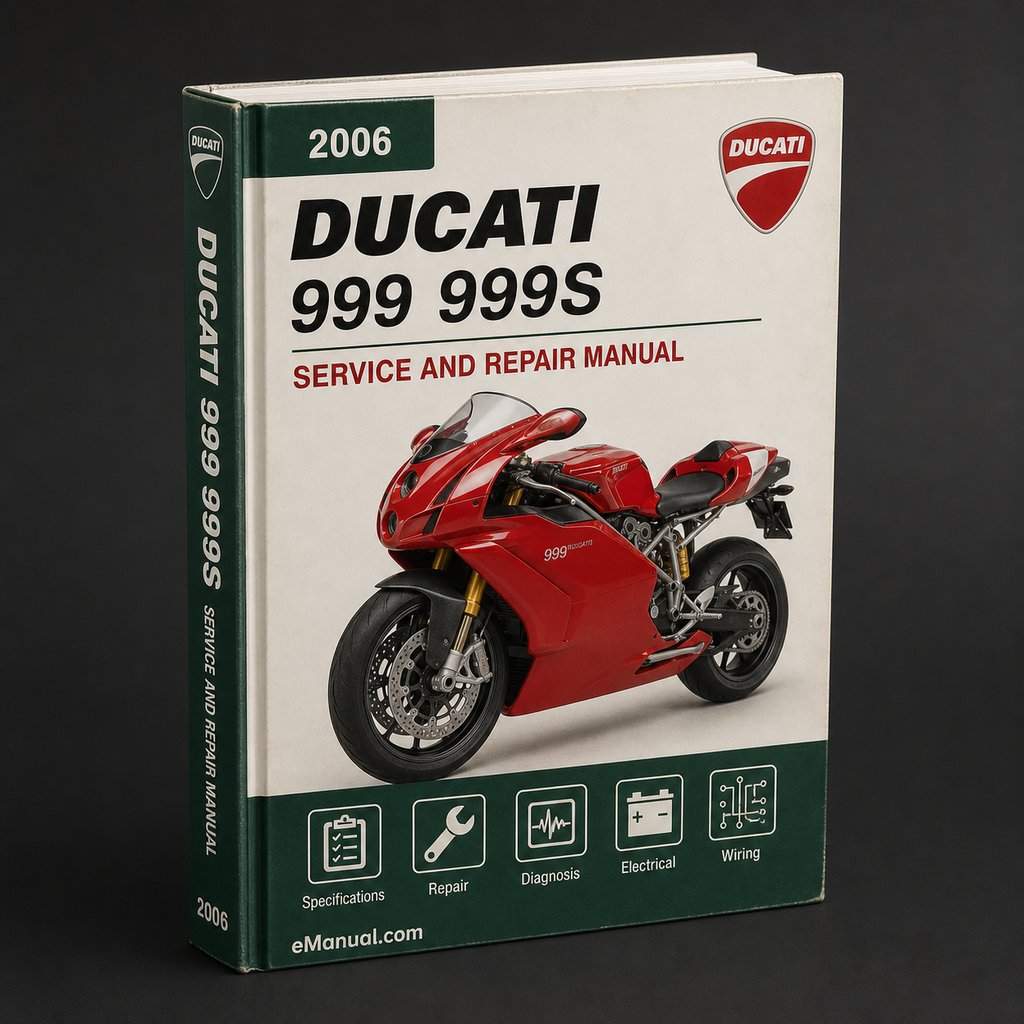 Ducati 999 999S Service Repair Manual 2006