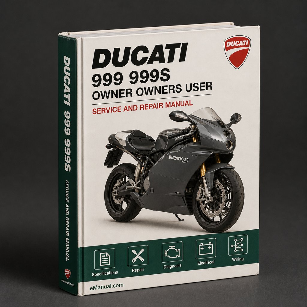 Ducati 999 999S Complete OFFICIAL Owner Owners User Manual