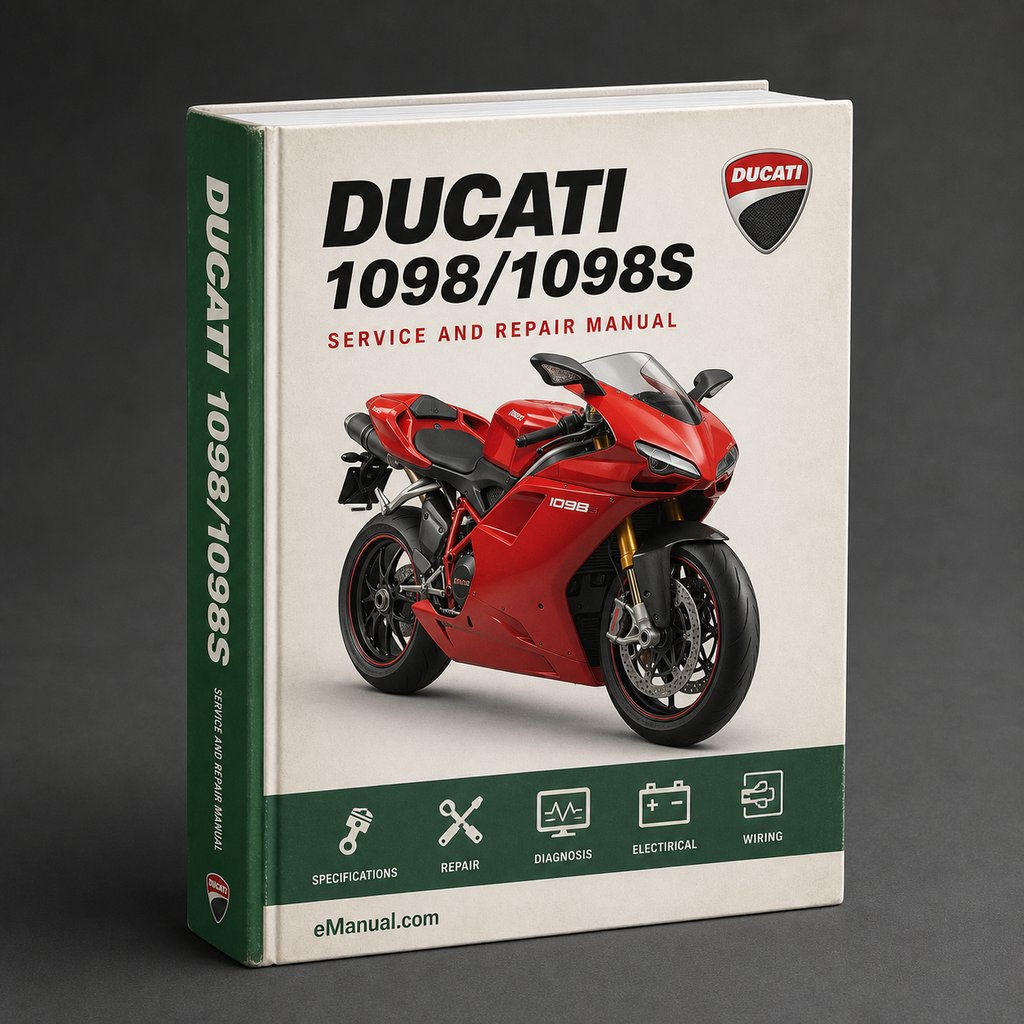 DUCATI 1098/1098S Service Repair Manual
