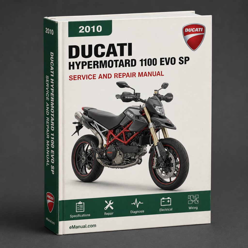 Ducati Hypermotard 1100 EVO SP 2010-2012 Service & Repair Workshop Manual