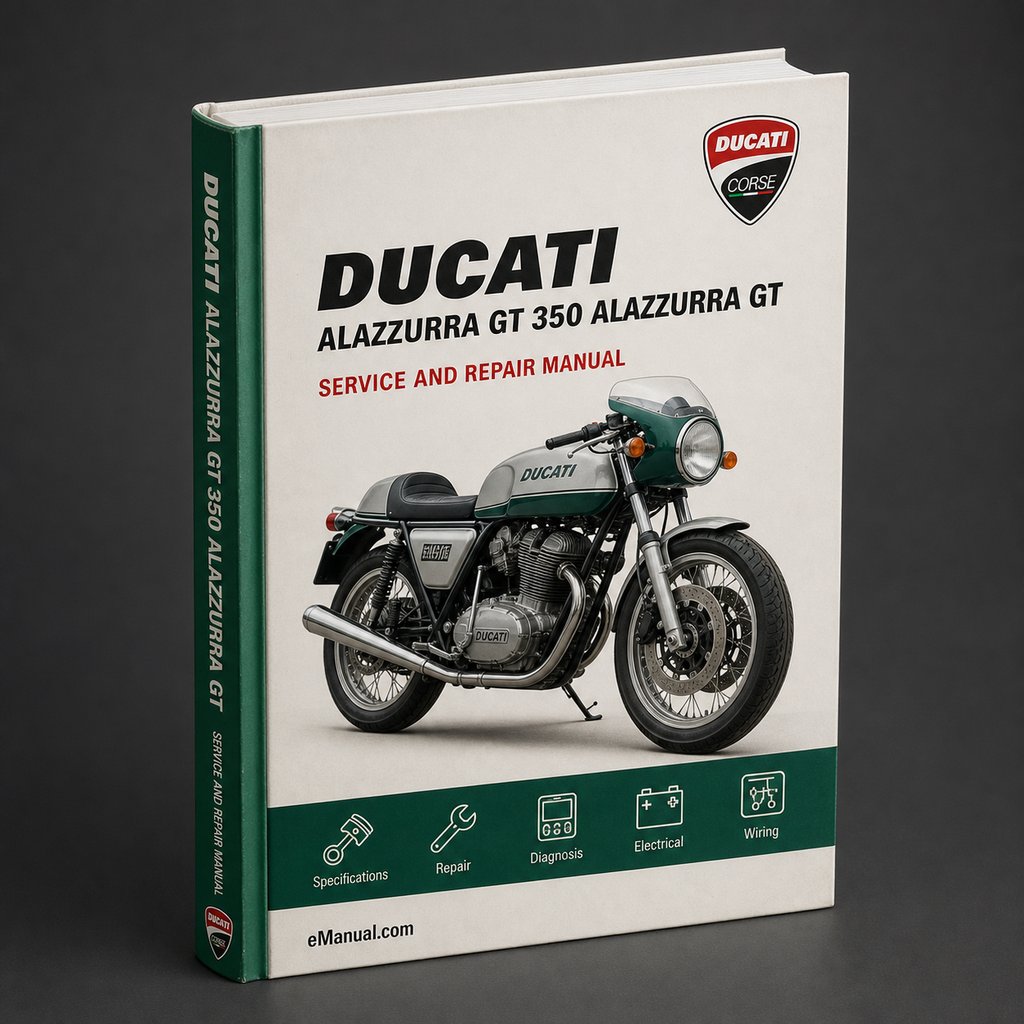 Ducati Alazzurra GT 350 & Alazzurra GT 650 Workshop Manual