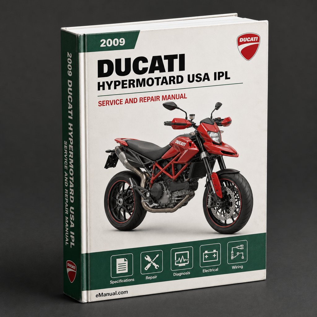 DUCATI 2009 HYPERMOTARD USA Parts CatalogUE IPL Manual