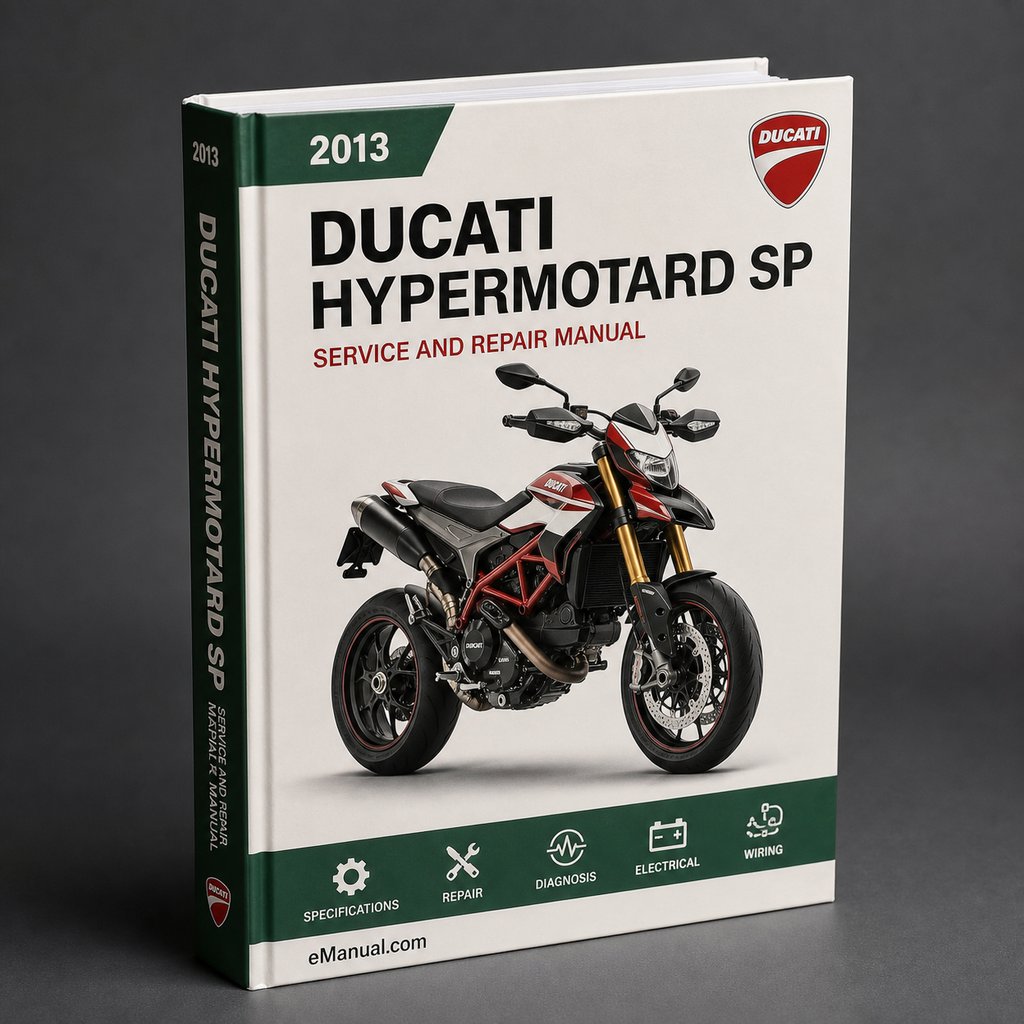 Ducati Hypermotard SP 2013-2015 Service & Repair Workshop Manual
