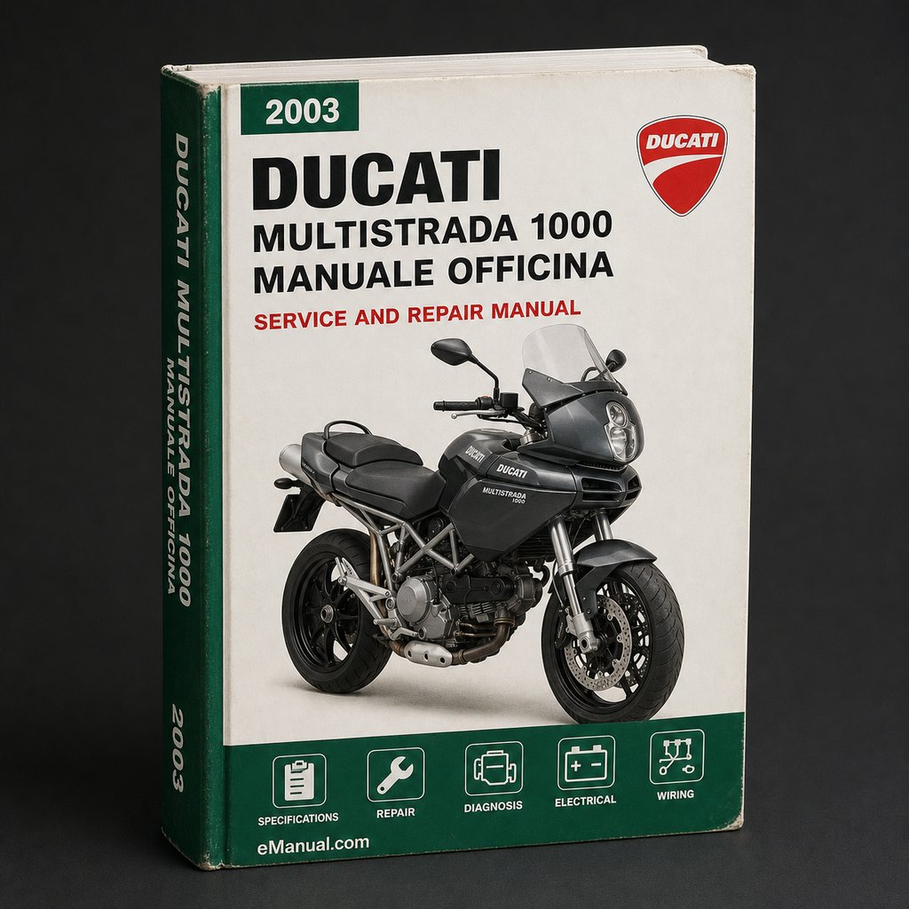 Ducati Multistrada 1000 Manuale Officina 2003-2006