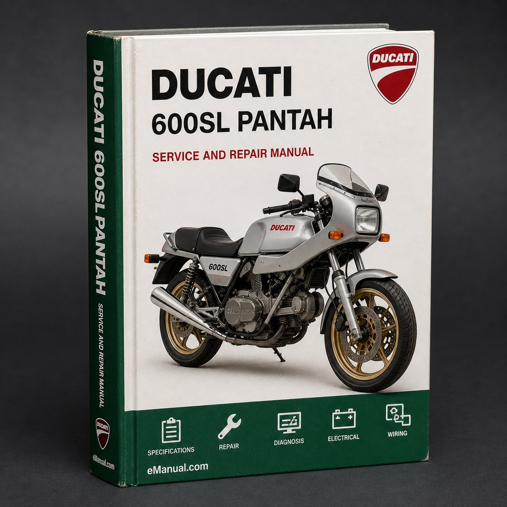 DUCATI 600SL PANTAH Parts Manual Catalog