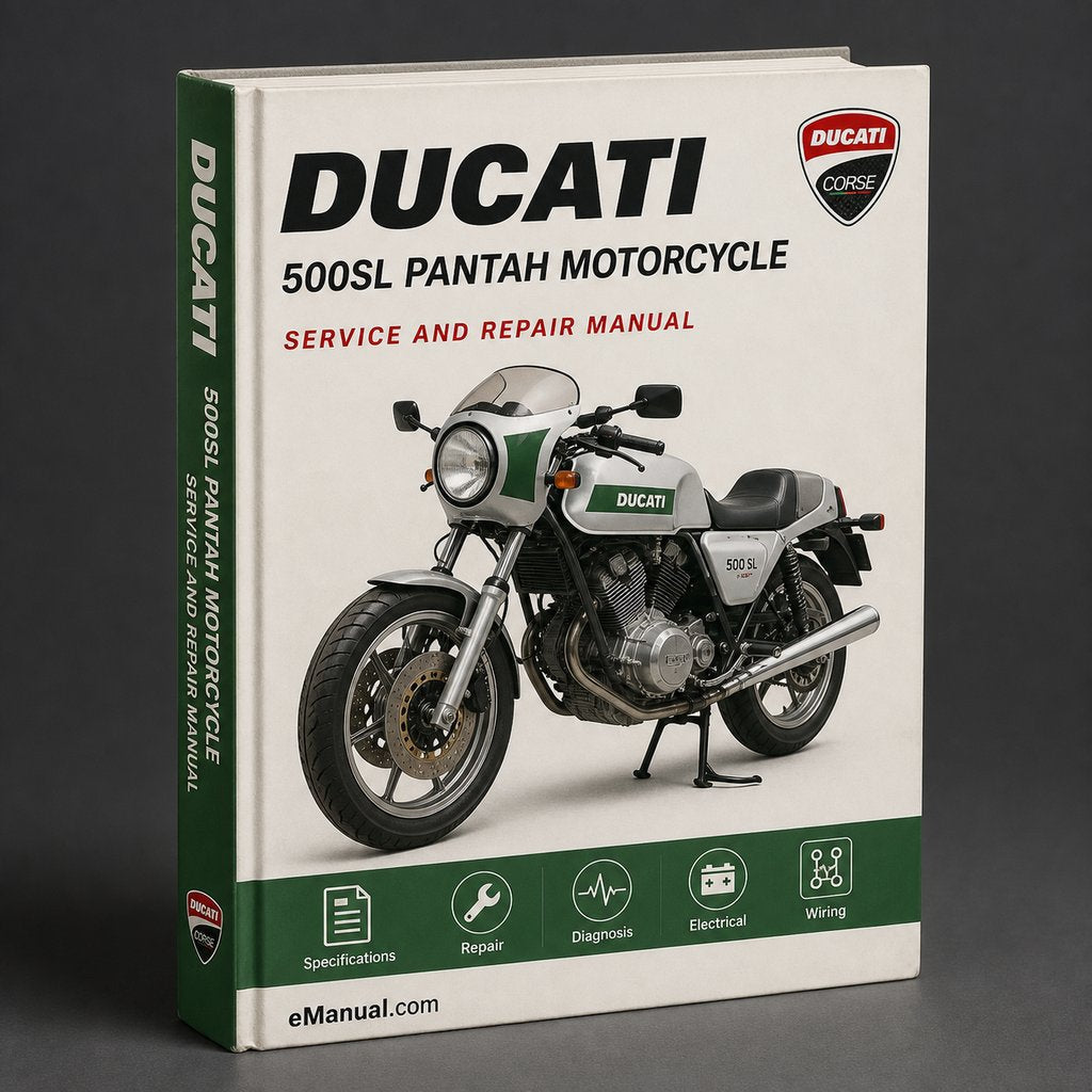 Ducati 500SL Pantah Motorcycle Service Repair Workshop Manual